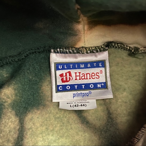 Hanes Tie Dye Jacket Mens Size Large - Picture 5 of 8